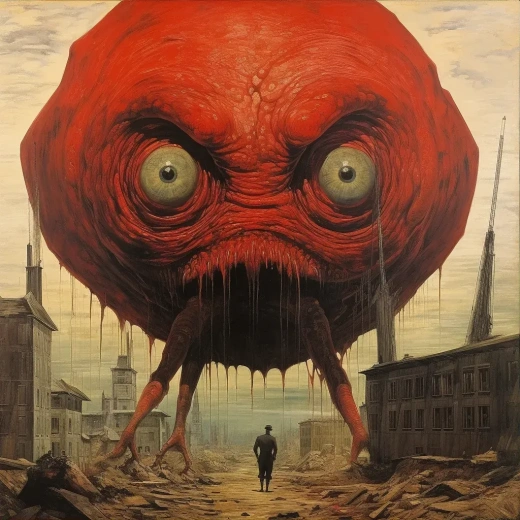 《進(jìn)擊的巨人》Max Ernst插畫欣賞