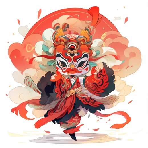 傳統京劇藝術：靈感源自戲曲的插畫與線繪
