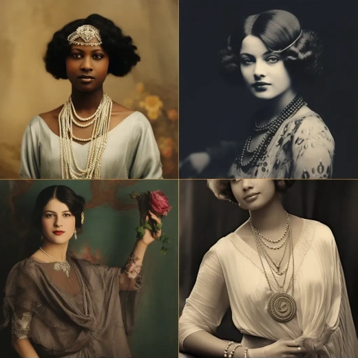 1920年，全球各族婦女的風采