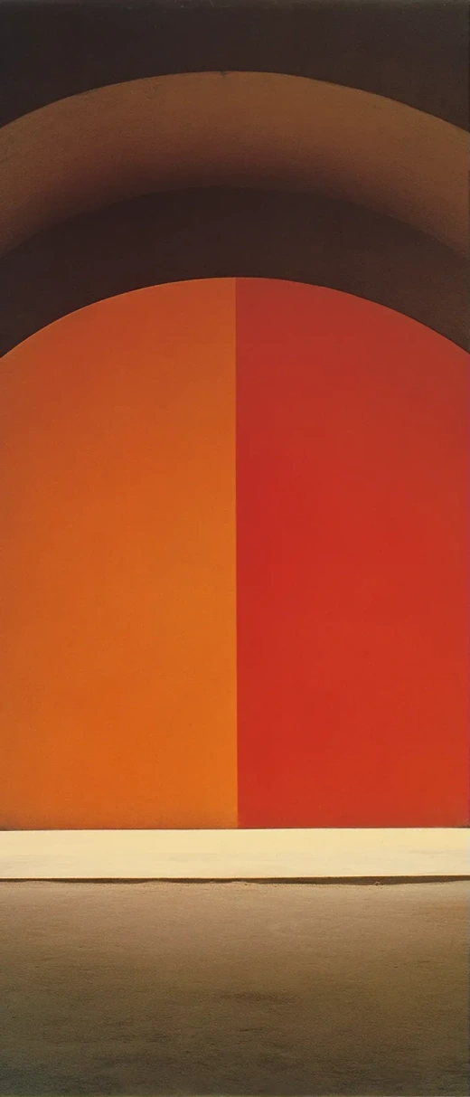 Felice Varini, Georges Rousse, and Peter Zumthor: The Surrealistic Vision of Brush Marks in Their Futuristic Anamorphosis Paintings