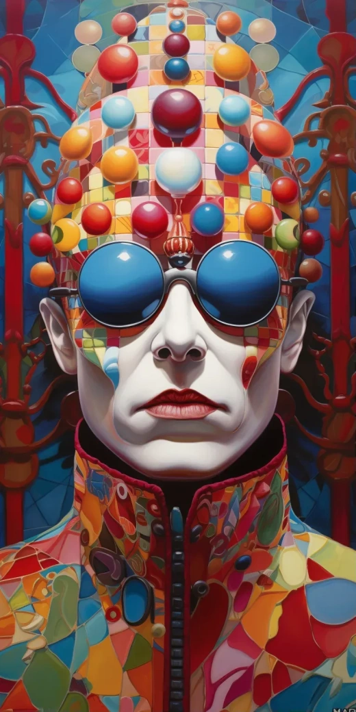 抽象幻觉中的狂欢马戏团小丑：爱德·帕施克、克里姆特与詹姆斯·R·埃德的艺术融合