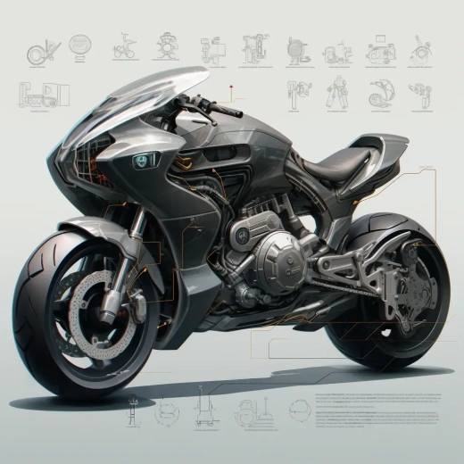 摩托车设计图