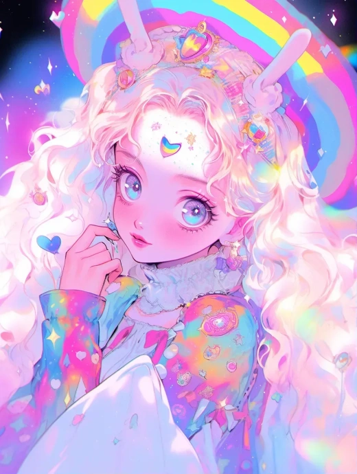 中年愛麗絲的奇妙夢境：彩虹閃耀的海底夜空