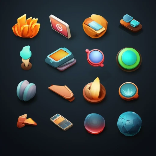 高質(zhì)量的3D矢量風(fēng)格圖標(biāo)與UI/UX設(shè)計(jì)