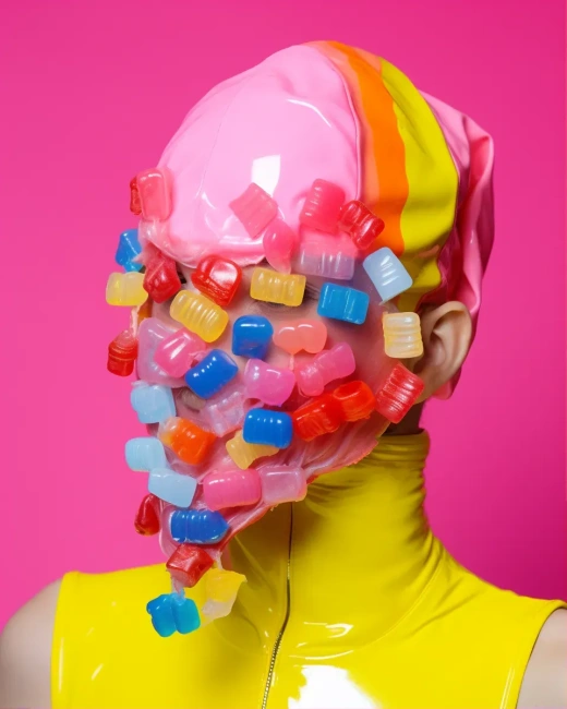 糖果飞船：时尚摄影中的欢乐角色设计