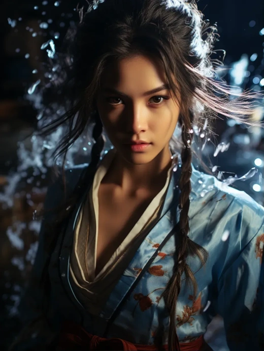 中國古典美女與GoPro的奇幻冒險：Polina Washington攝影作品解讀