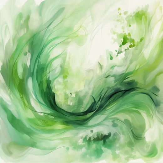 浅绿色抽象艺术V5.0