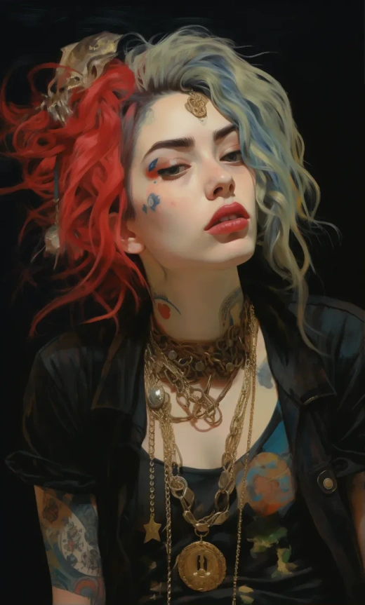 朋克搖滾風格：KLTWXDLNRSVXD，Penelope Rosemont，Webcam，Gail Potocki，強烈表情，Emek Golan，Die Brecke - 77:128