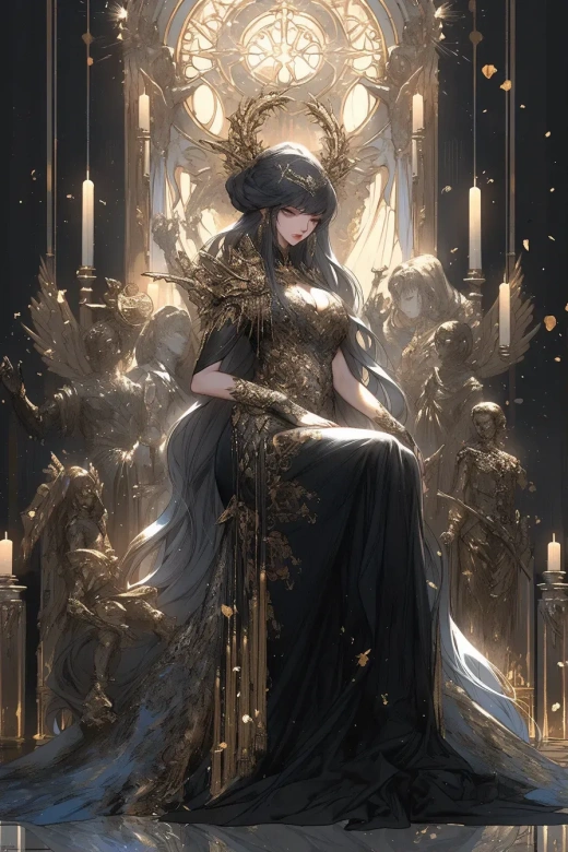 莉莉丝：黑金宝座的奇幻女王，虚幻与现实的完美融合