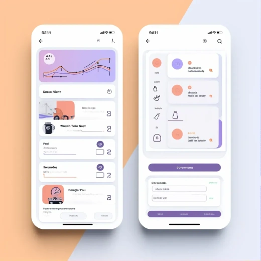 Productivy應用：簡潔手繪線框圖與列表界面設計