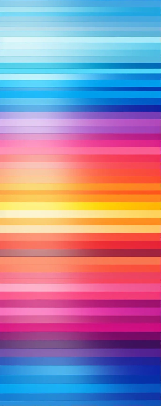 多彩水平线背景画板 - 色彩比例2:5