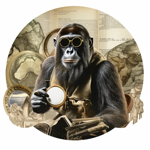 世界历史大事集锦：战争与发现，猩猩戴眼镜读报