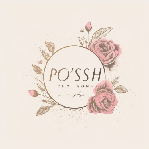 美丽品牌Posh Beauty的精美LOGO设计