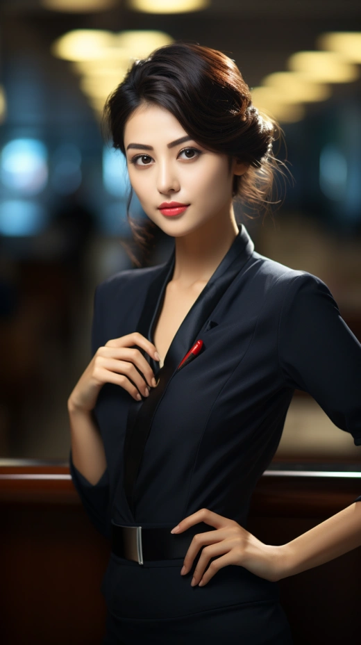 美麗的空姐