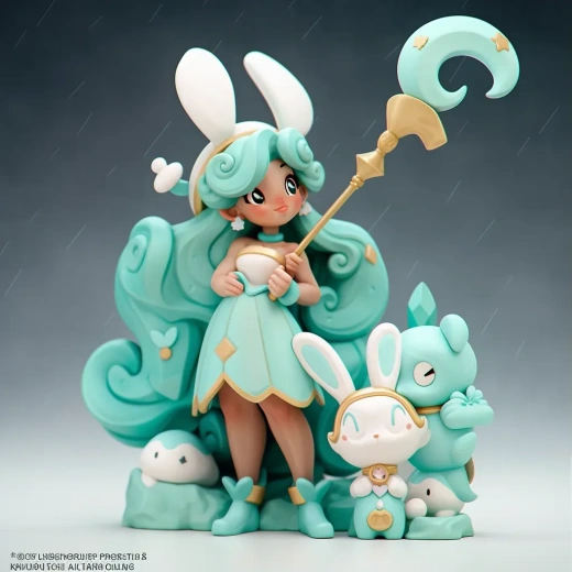 《美少女戰士：全身體態可愛低維護，色彩豐富卡通迪士尼風格盲盒》
