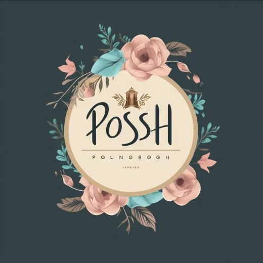 美丽品牌Posh Beauty的精美LOGO设计