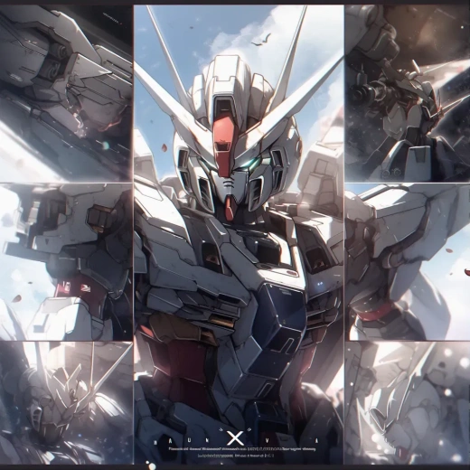 高達(dá)電影海報(bào)：使用Unreal Engine 750的1:1比例移動(dòng)機(jī)甲渲染與軟散射光照效果