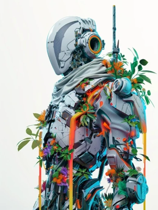 未來科幻人物形象合集-奇幻生物、機器人和數字化角色 - 第8214期