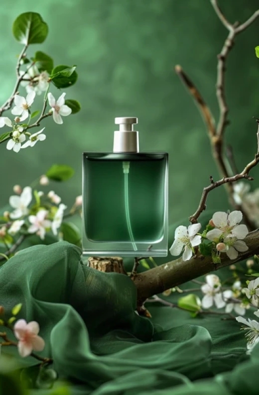 香水產品攝影集合-清新高清香水瓶與玫瑰花 - 第4031期