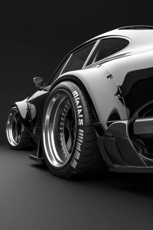 汽車主題圖片集合-高清逼真Porsche Macan和Koenigsegg K8超級(jí)跑車 - 第3986期