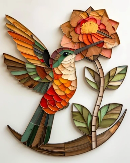 多彩花鳥刺繡藝術作品集 - 第0647期