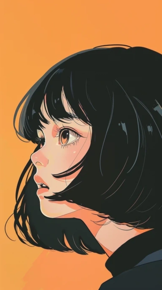 時尚女孩插畫集-中國極簡風格與賽博朋克女神 - 第5130期
