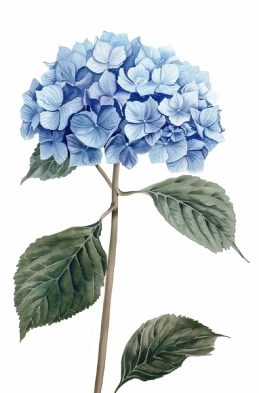 水彩花卉插畫合集-精美忘不了、細致藍罌粟等水彩作品 - 第4905期