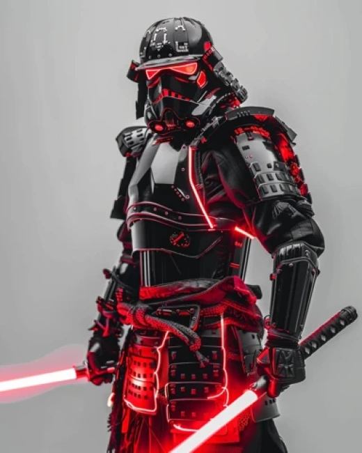 未來戰士主題圖片集合-包括紅色武士、星球大戰暗黑武士等 - 第3896期