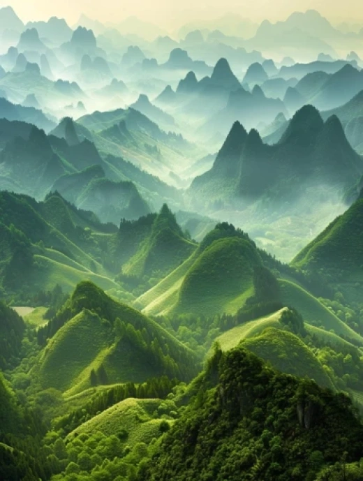 中國山水畫風景攝影作品 - 第4139期