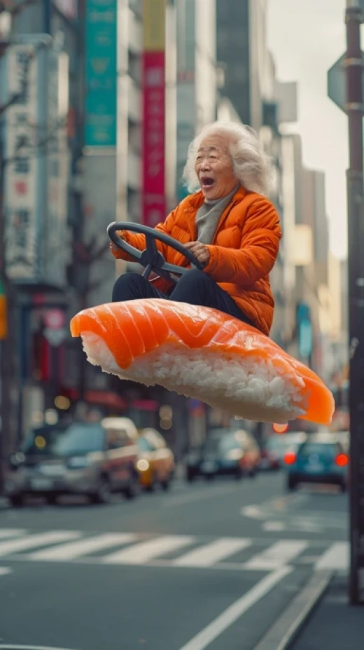 老婦人駕駛老式運動車在紐約街頭的街頭攝影 - 第4329期
