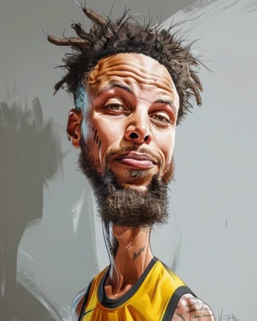 NBA明星卡通形象集 - 第5724期