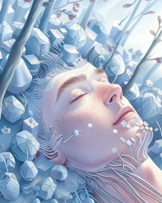 夢幻科幻畫集-抽象風格的藝術作品匯集 - 第3280期