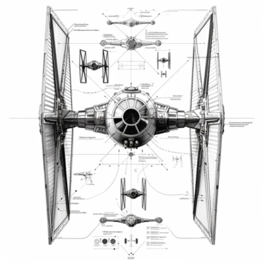 星球大戰主題圖片集合-包括千年隼、Tie戰斗機和X翼機 - 第2913期