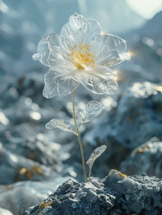 冰雪花朵藝術圖片集合 - 第6921期