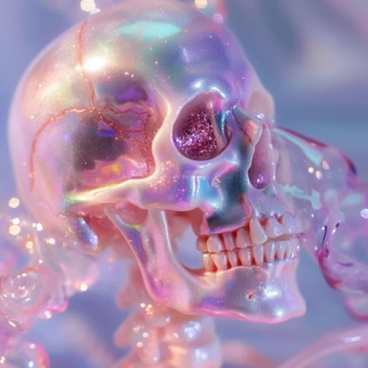 未來科幻人工晶體頭像系列 - 第2134期