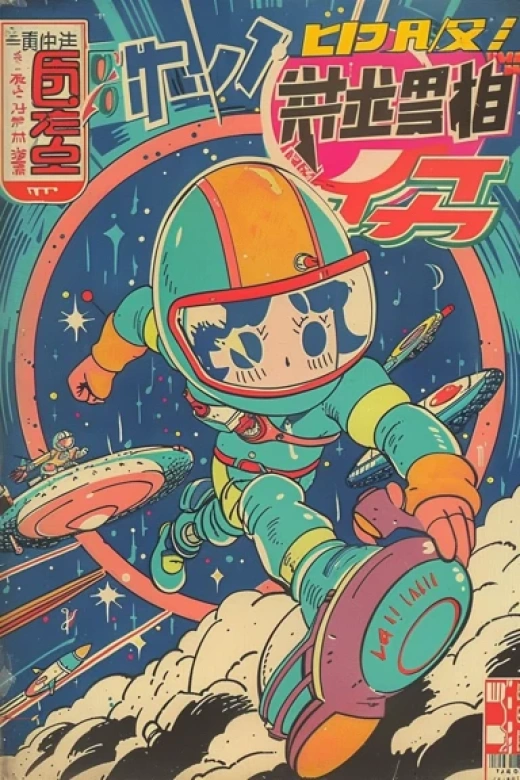 未來復古風日本音樂主題藝術作品集 - 第5973期