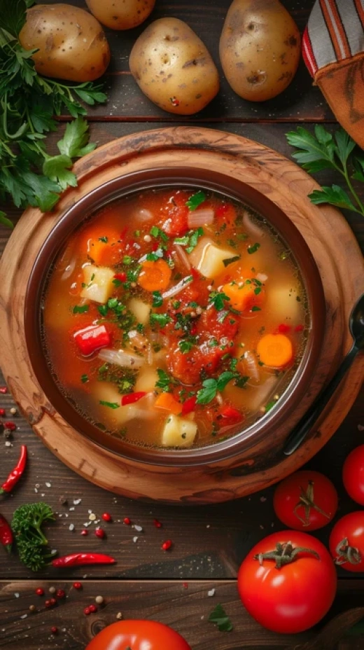 美食攝影圖片集合-高端美食照片，包括蔬菜扁豆燉湯和南瓜湯 - 第0724期