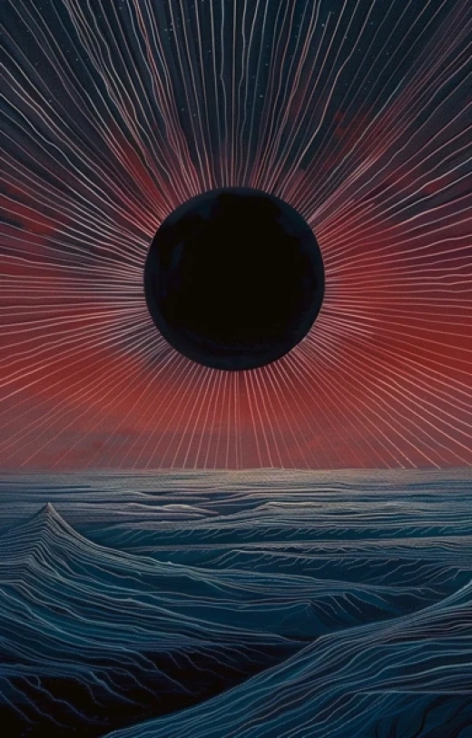虛擬星際風(fēng)景-神秘外星人石塊傳送門和太陽(yáng)食圖片集合 - 第3512期