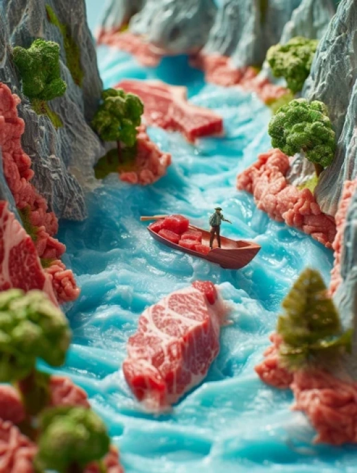食物廣告3D插畫集合-以食材為主題的創意廣告插畫 - 第4803期