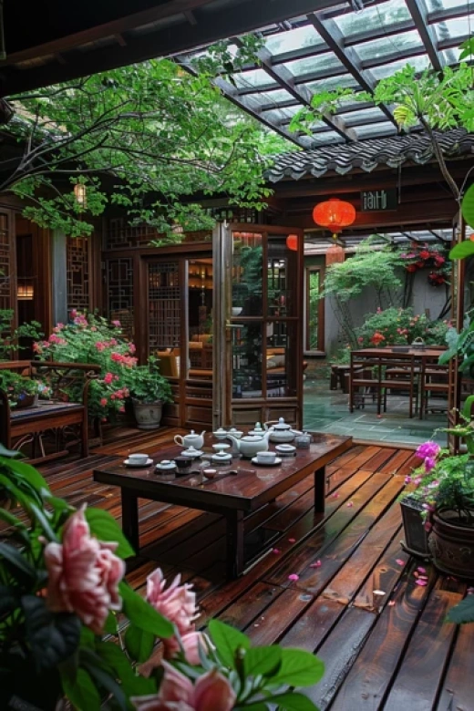 古色古香中國庭院圖片集合-展現中國傳統建筑與園林之美 - 第7628期