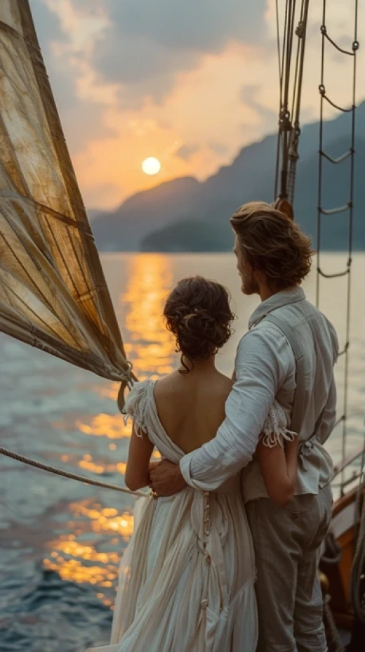 浪漫海濱情侶套圖-法國里維埃拉、加勒比海盜、浪漫游艇婚禮 - 第3721期