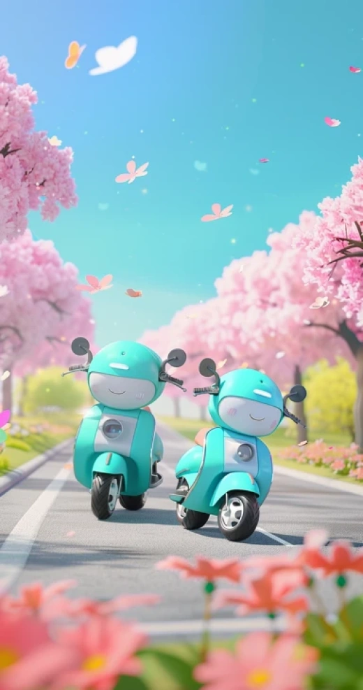 春季樂園3D卡通場景圖片集 - 第0476期