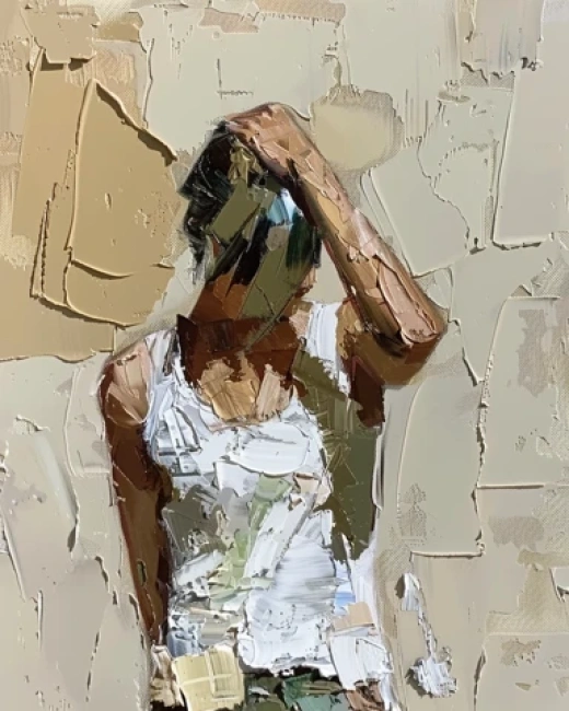 抽象女性油畫作品集 - 第5702期