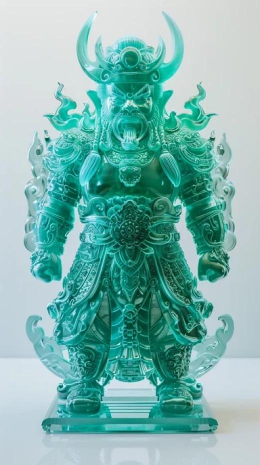 中國風3D玉龍雕像圖片集合 - 第8594期
