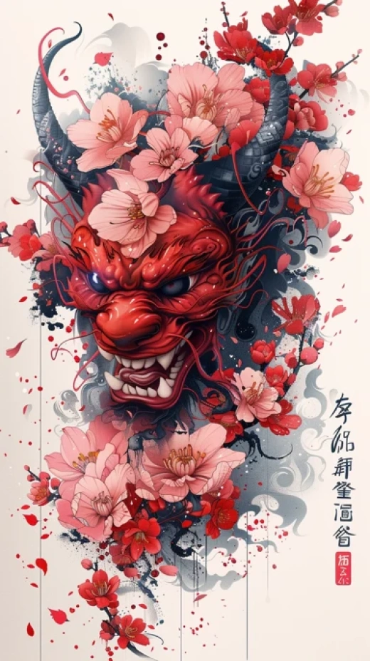 中國龍頭插圖集合-龍年海報(bào)、日式龍紋身和歷史繪畫 - 第3482期