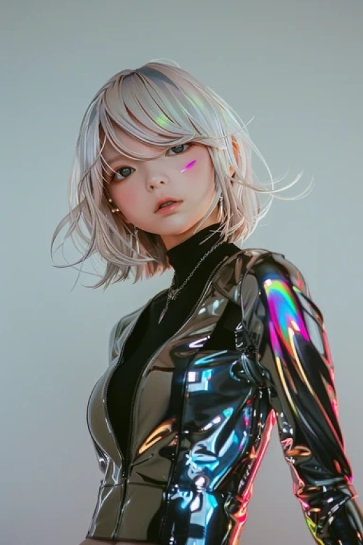 時尚日本女性攝影作品集-黑暗電子風格的時尚攝影 - 第8354期