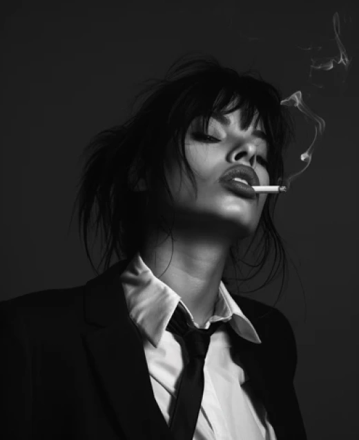 極簡女性肖像攝影集-現代簡約風格女性肖像作品 - 第8624期
