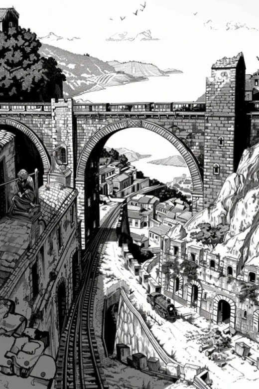 黑白漫畫插圖集合-震撼黑白漫畫風格的插圖作品 - 第4182期