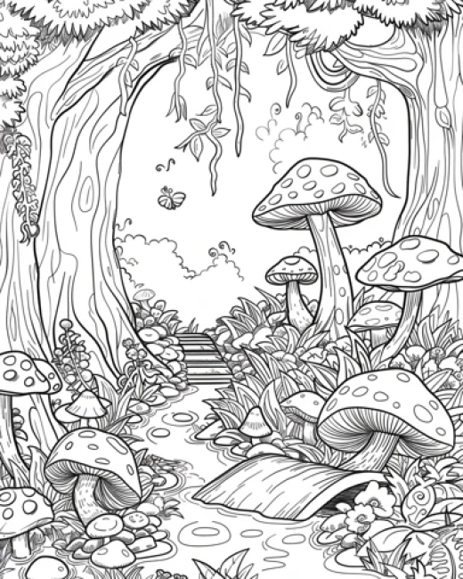 森林精靈居住地素描集 - 第5783期
