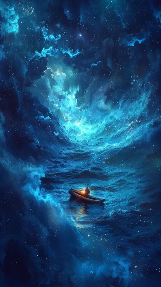 奇幻海洋風景圖 - 第7592期